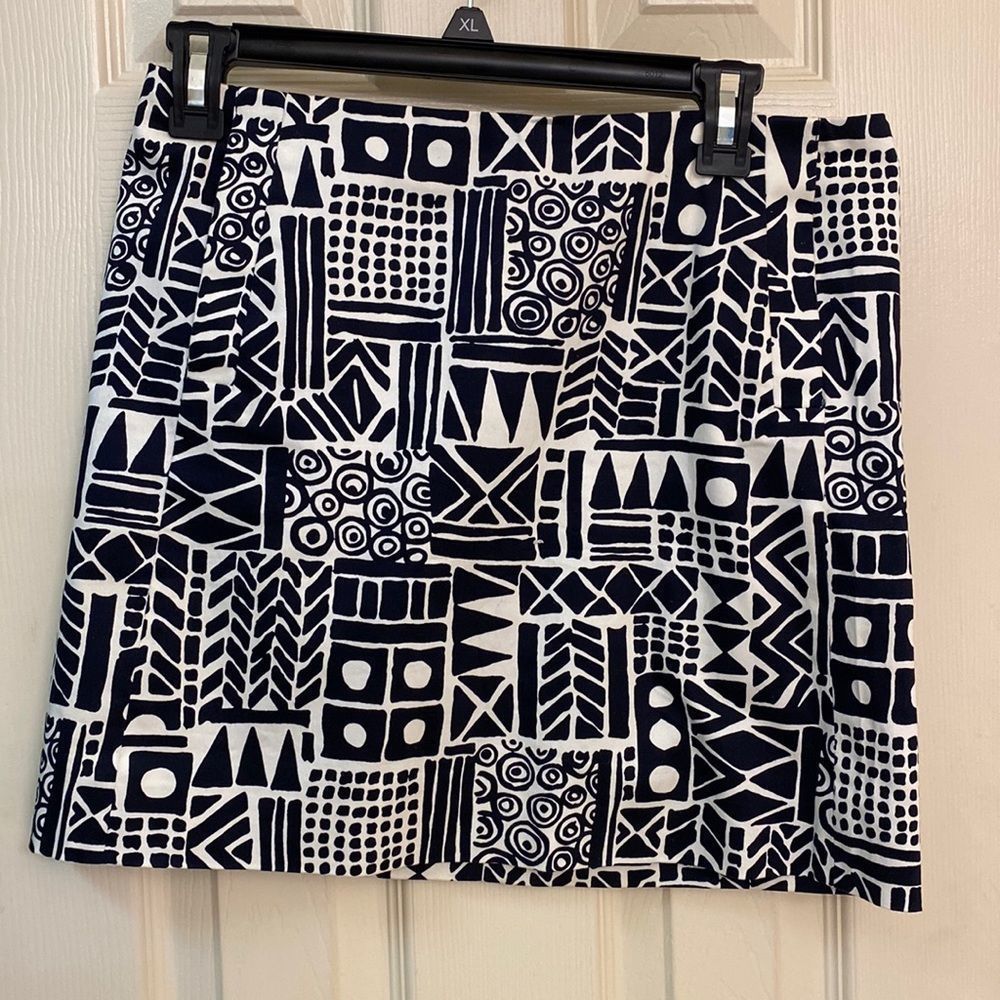 J crew stretch mini skirt